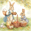 Hasen-Picknick