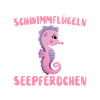 Schwimmflügel Seepferdchen Abzeichen