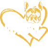 Cœur de bouledogue