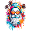 Cool Santa Claus