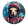 Astronauten-Lama
