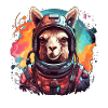 L’astronaute Lama
