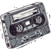 old compact cassette