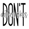 DONT darken skies