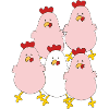 Group of chickens