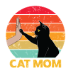Cat Mom - Cat High Five