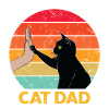 Cat Dad - Cat High Five