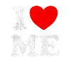 I Love Me Shirt Y2K Joke I Heart Me Love Myself