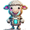 Roboter Schaf