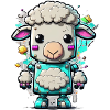 Roboter Schaf