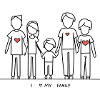 I Love Family Motif v2.0