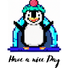 Bonne journée pingouin