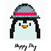 Happy day penguin