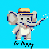 Be Happy Elefant