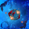 Wonderful dream catcher and butterflies.