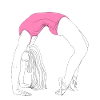 Bridge of dance acrobatics