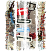 Zeitungsausschnitte Scrapbook Zeitschriften Alphabet Code