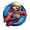 Sloth in space