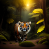 Tiger im Dschungel