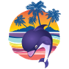 Beach dolphin