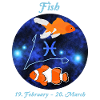 Zodiac sign Pisces, constellation, astrology