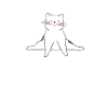 Yoga Cat - Be Here Meow
