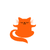 Yoga Cat - Be Here Meow