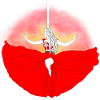 Red-hot pole dance