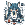 Mythe du chien-loup-garou, Cerberus, Hellhound