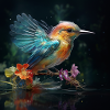 Mystical bird