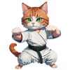 Karate Cat - Kung-Fu Cat