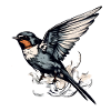Hibi the swallow
