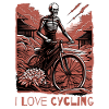 J’adore faire du vélo