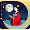 Cute Geisha Traditional Japan Style