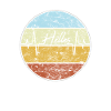 Helles Herzschlag Retro