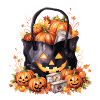 Halloween cauldron