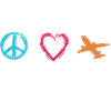 Peace Love Planes