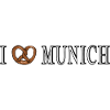 I LOVE MUNICH Pretzel