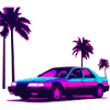 VAPORWAVE Car