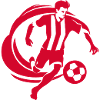 Footballers red, Football fans
