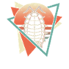 Isopodes Retro Vaporwave
