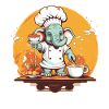 Boiling elephant