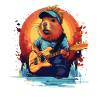 Musical Capybara Cochon d’Inde