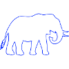 Elephant Outline