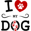 I love my dog