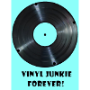 Vinyl Junkie forever - hellblau