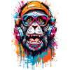 Coole Affe