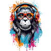 Cool monkey