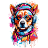 Chien cool