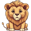 a little cute lion